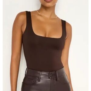 Good American Sculpting Modern Tank Bodysuit